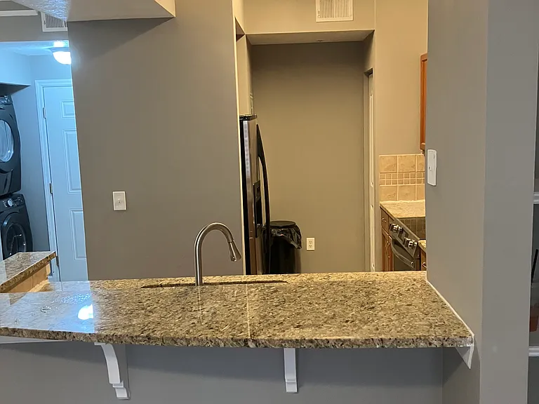Granite countertop in Kitchen