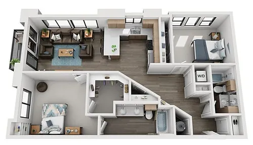 Floor plan 2BROC