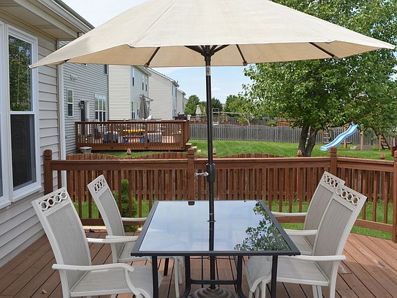 Deck for entertaining