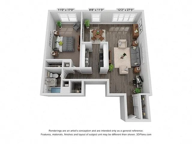 Floor plan The Adams