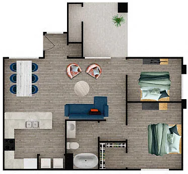 Floor plan Acacia