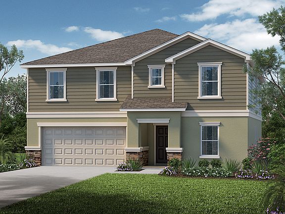 Exterior F with optional stone