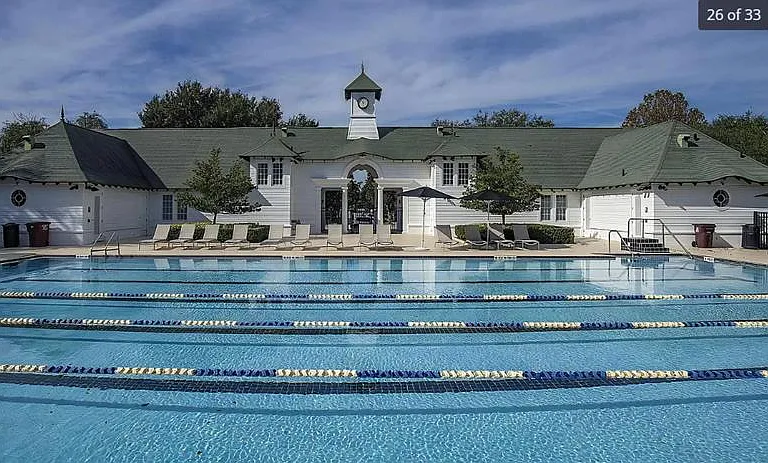 1 of 3 pools for residents with one heated in winter and another steps from your door