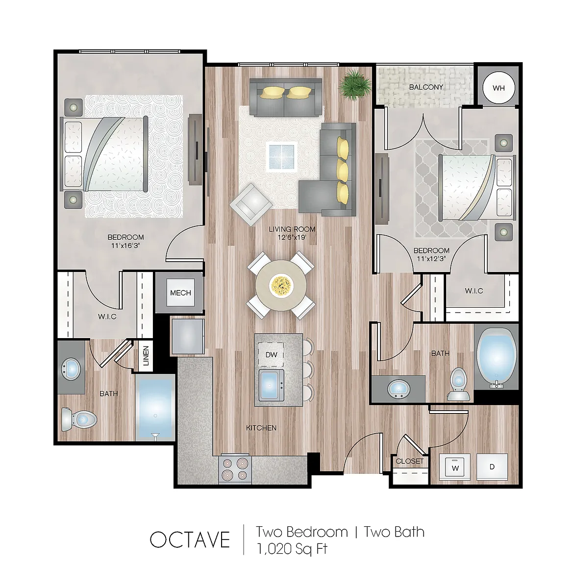 Floor plan Octave
