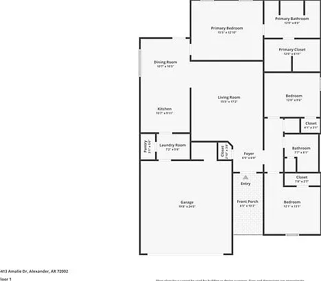 3 bed, 2.0 bath, 1485 sqft, $1,675 — Photo 2