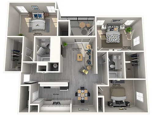 Floor plan Ficus 3x2