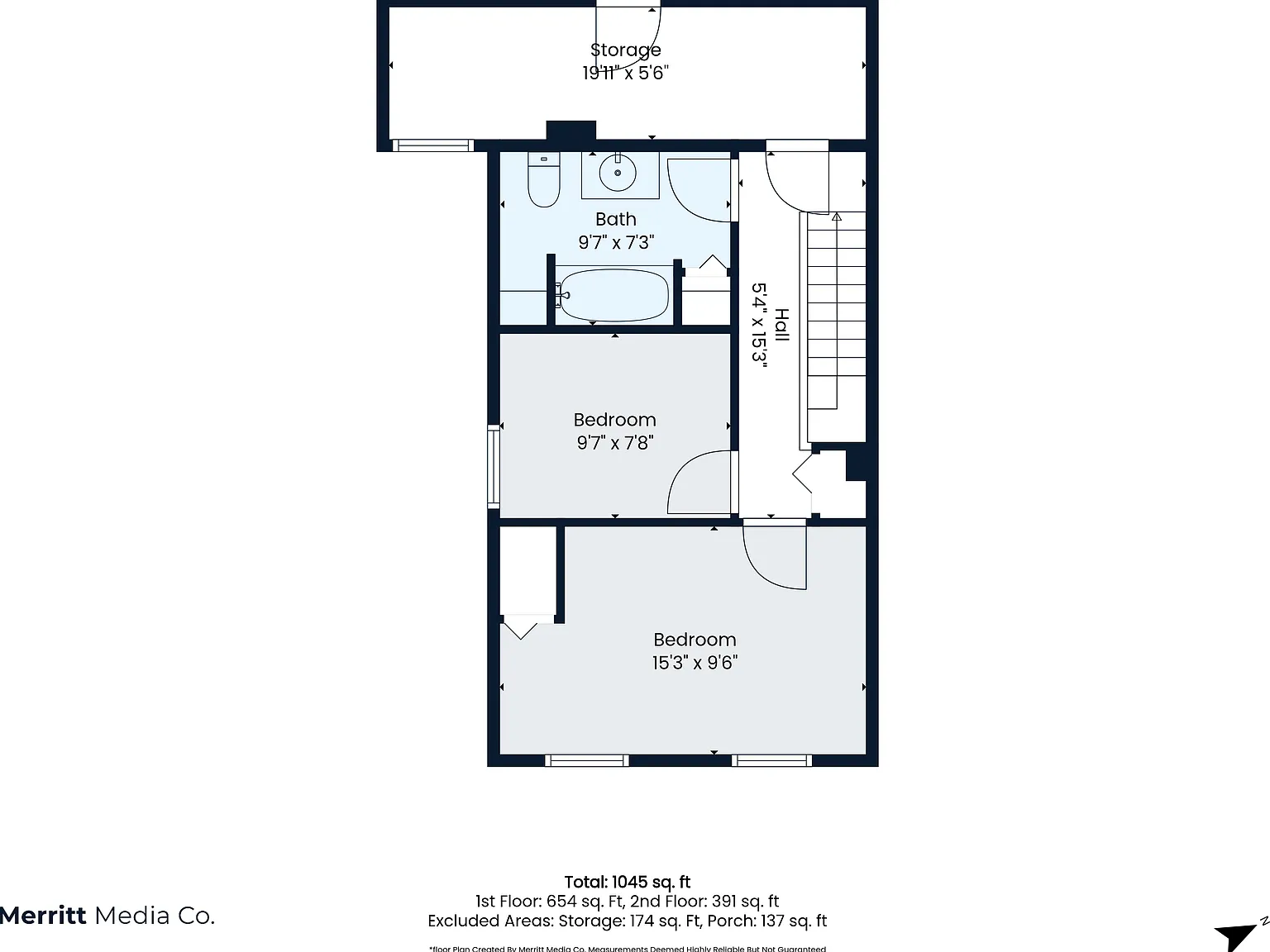 2 bed, 1.5 bath, 1045 sqft, $1,025 — Photo 4