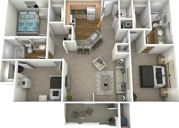 3 Bedroom, 2 Bathroom, Income Restricted 3 Bedroom, 2 Bathroom, Income Restricted
