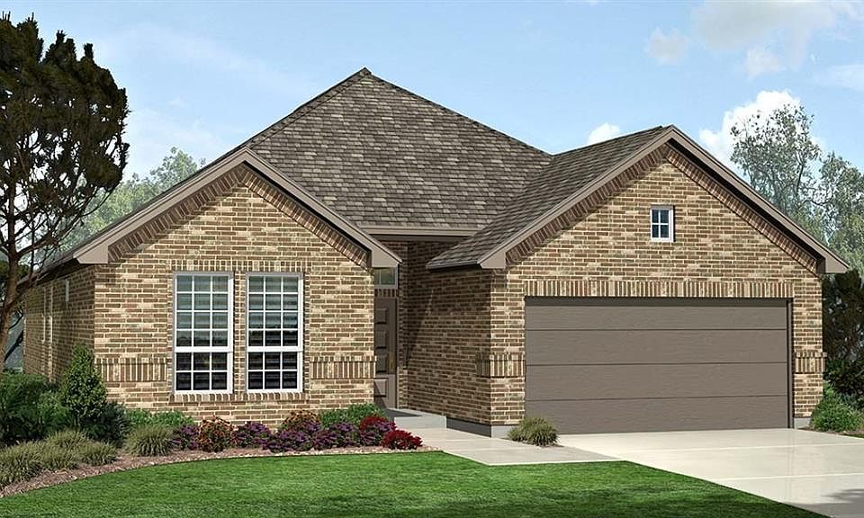 D.R. Horton's Portales Floorplan. Actual home may differ from illustration.