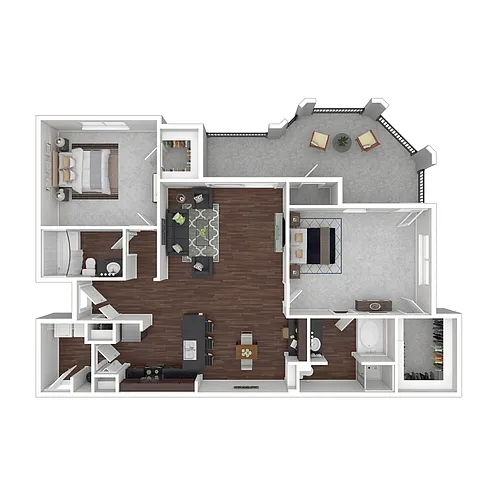 Floor plan B6
