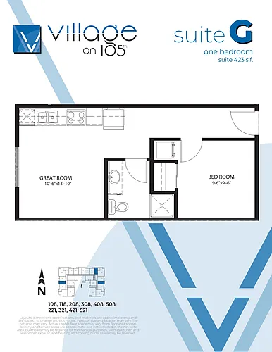 Floor plan 521