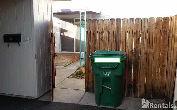 Patio and Garden space- Rear