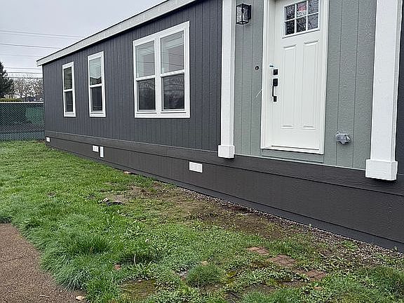 Home front without new deck