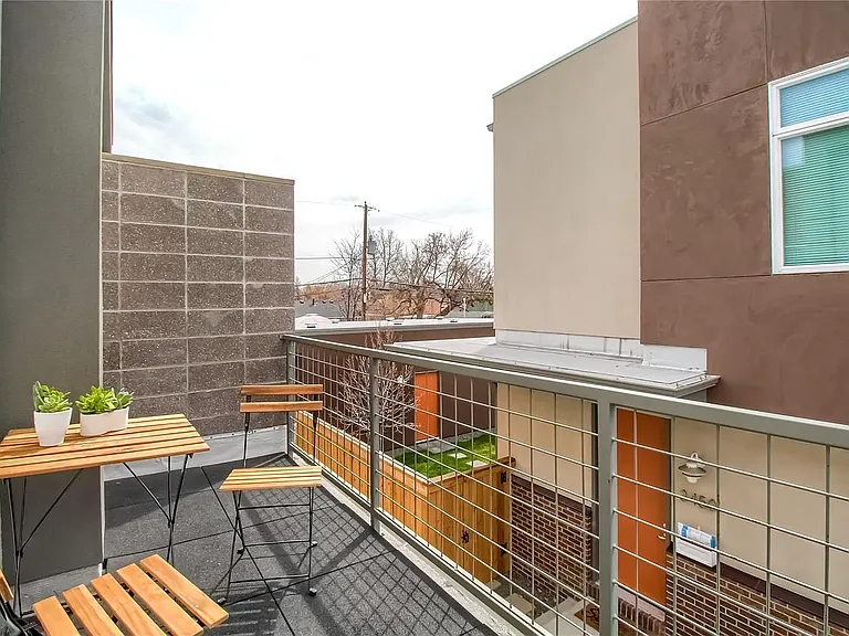 Balcony off primary