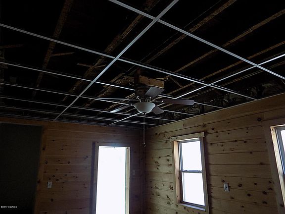 Living Room Ceiling Grid Work