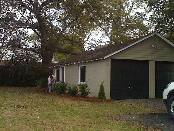 2 Car Garage with work room