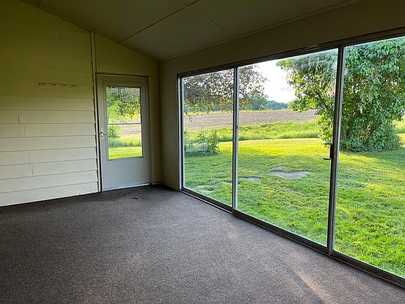 Entry and enclosed porch