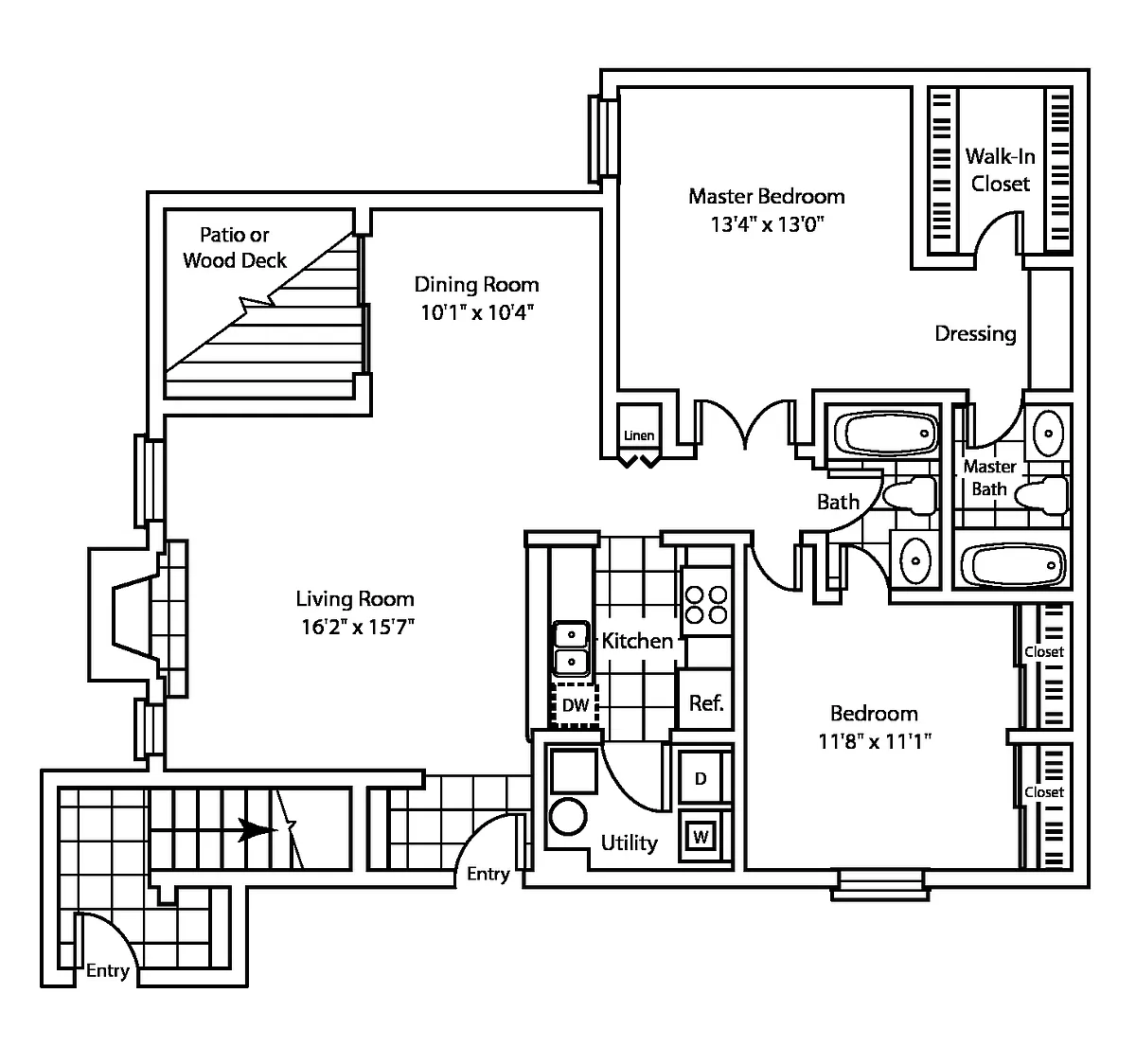 Floor plan Woodfinch