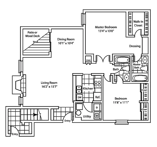 Floor plan Woodfinch