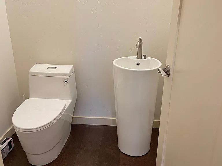 half bath downstairs