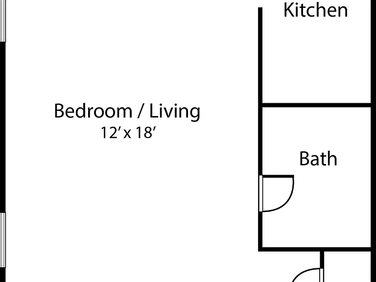 Studio Layout | Parkside Apartments Studio Layout | Parkside Apartments