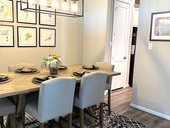 Formal Dining Room off the kitchen