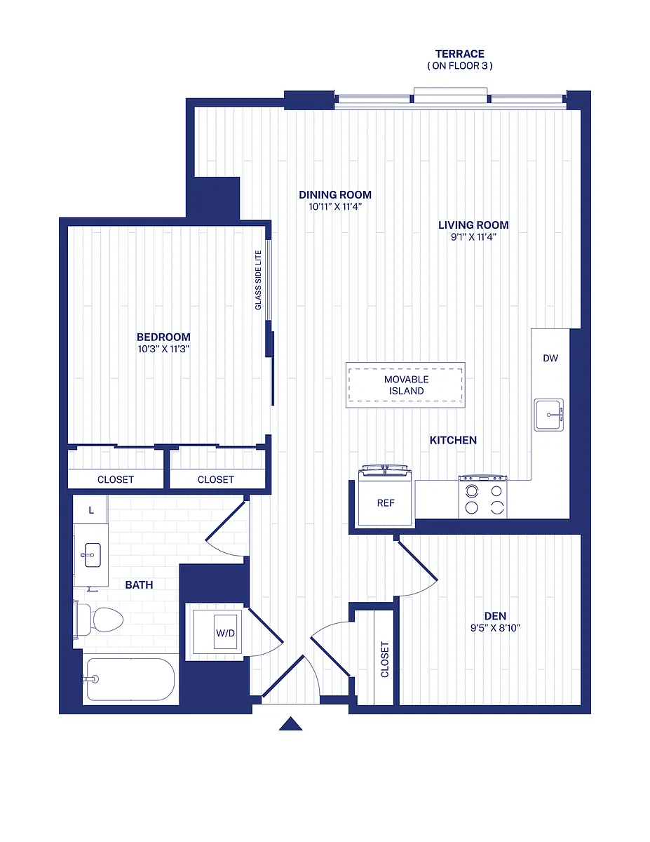 Floor plan A1D