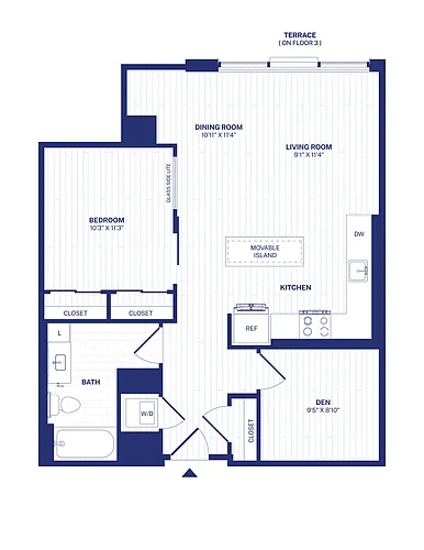 Floor plan A1D