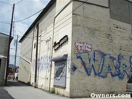 South side of building