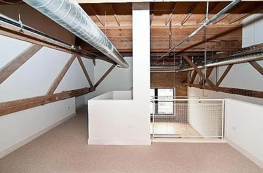 Open loft space
