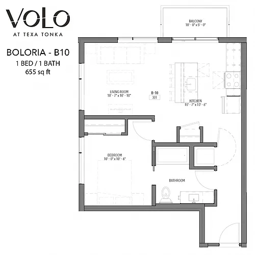 Floor plan Boloria