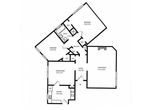 Floor plan 2X1