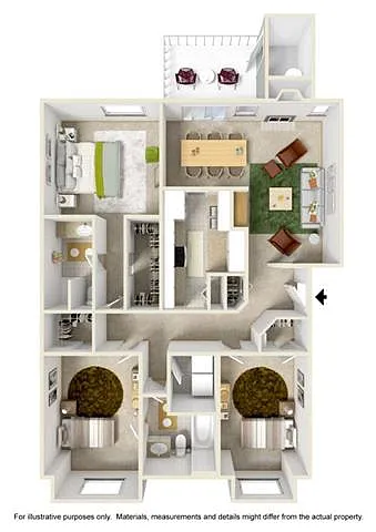 Floor plan Dakota