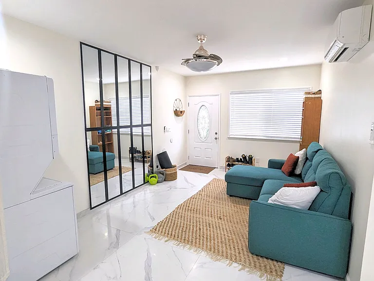 living room space