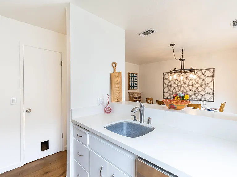 Kitchen and door to pantry