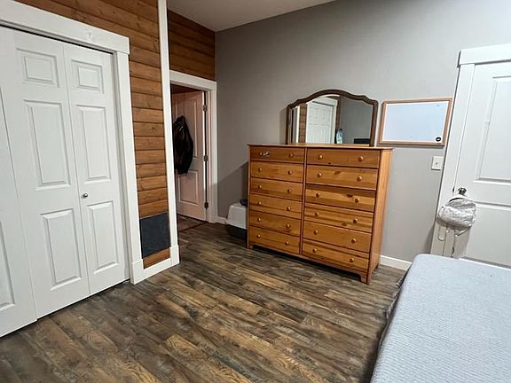 Bedroom with large closet