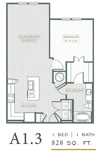 Floor plan A13