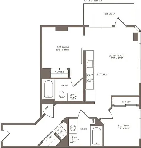 Floor plan B03