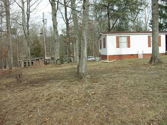 Front view with yard