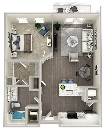 Floor plan Marina Point