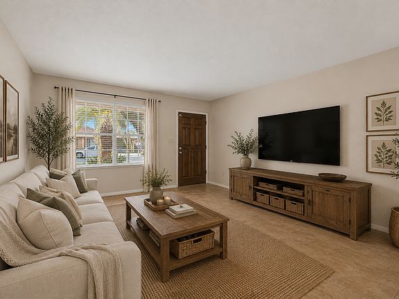 Large, open floorplan (Photo staged with AI)