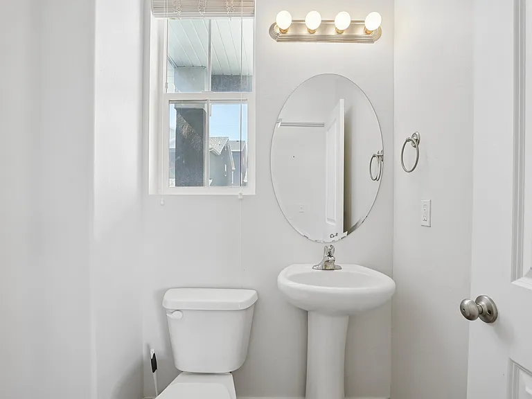 1/2 bath on main floor