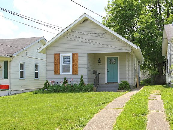 Off street (driveway) parking - and nice size yard!