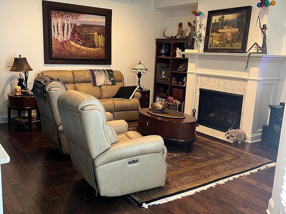 Downstairs den