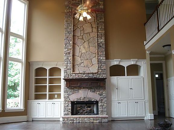 2 story family room