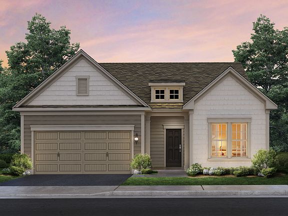 Abbeyville exterior style 3A at Hunterdon Creekside