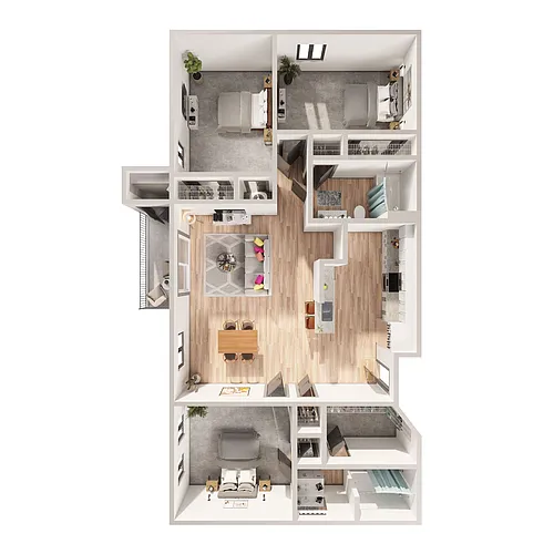 Floor plan C2A