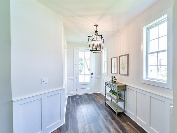 Example of completed home