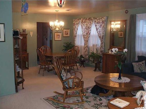 The big dining room has plenty of room for all the family and...