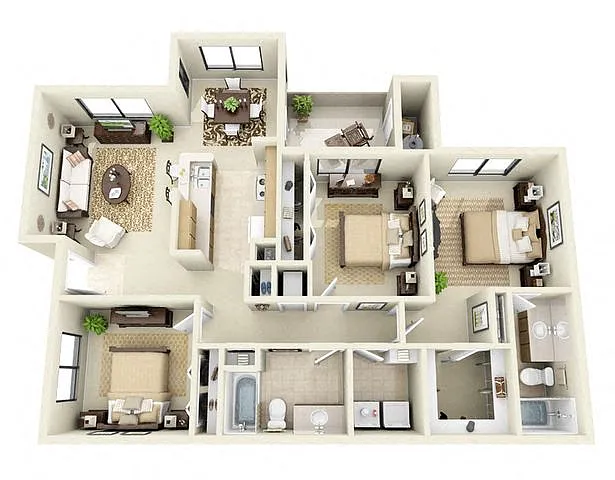 Floor plan The Joshua